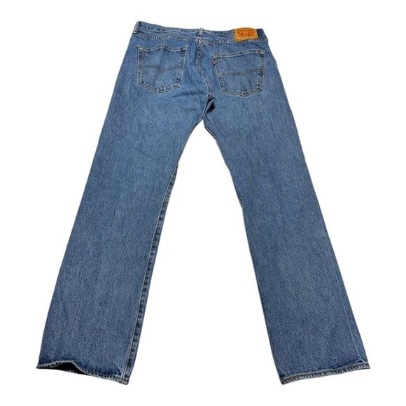 Levi's 501 Straight Cut Jeans Blue Size 36 x 32 - Picture 7 of 8